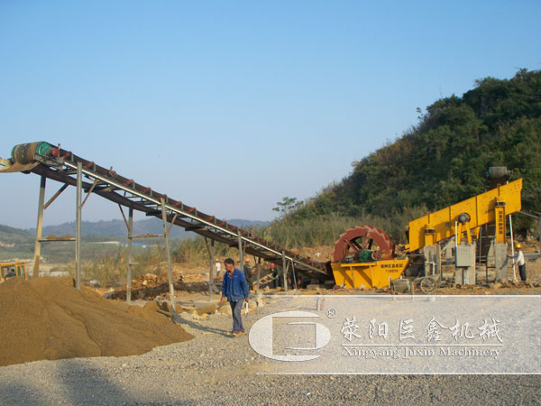 廣西柳州時產50噸河卵石制